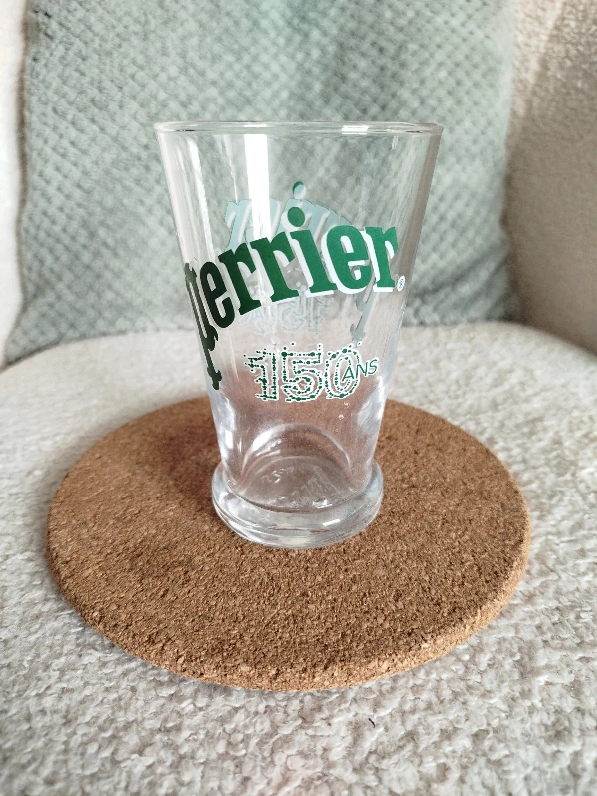 Verre Perrier 150 ans